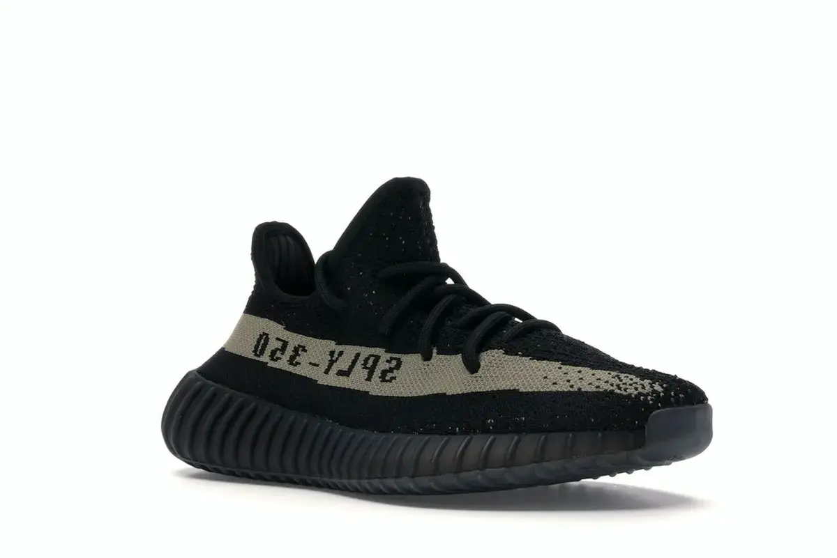 adidas Yeezy Boost 350 V2 Core Black Green in Core Black Green